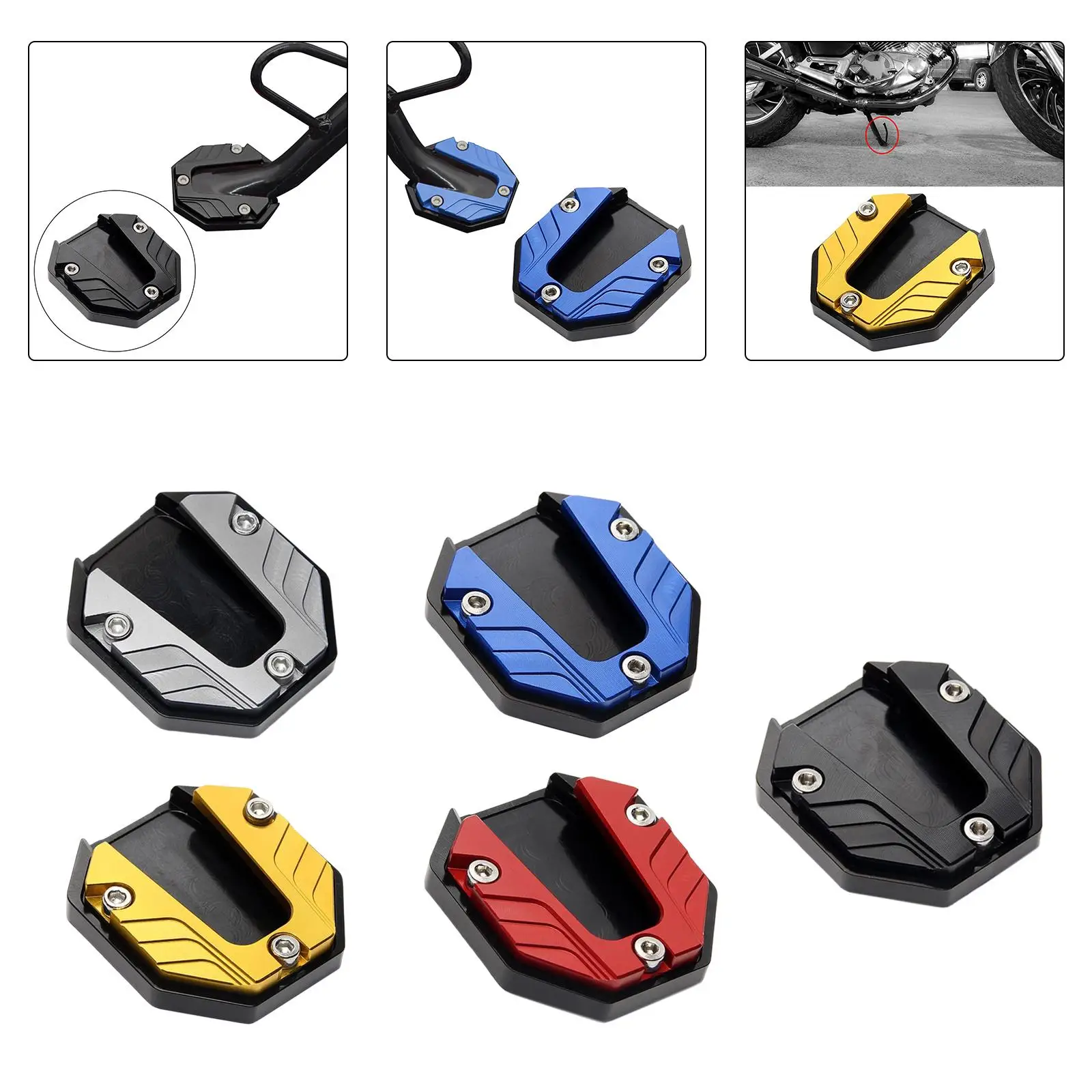

Motorcycle Kick Coaster Universal Replacement Professional Accessories