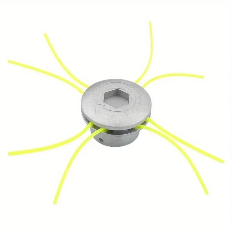 Aluminum Trimmer Head Spool Kit For Gas Lawn Mower Grass Cutter Cutting Line Replacement Parts