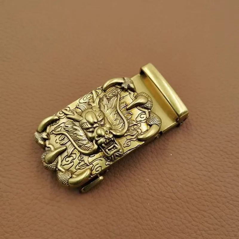 2026 Men's belt buckle automatic buckle head, retro high-quality versatile belt buckle head