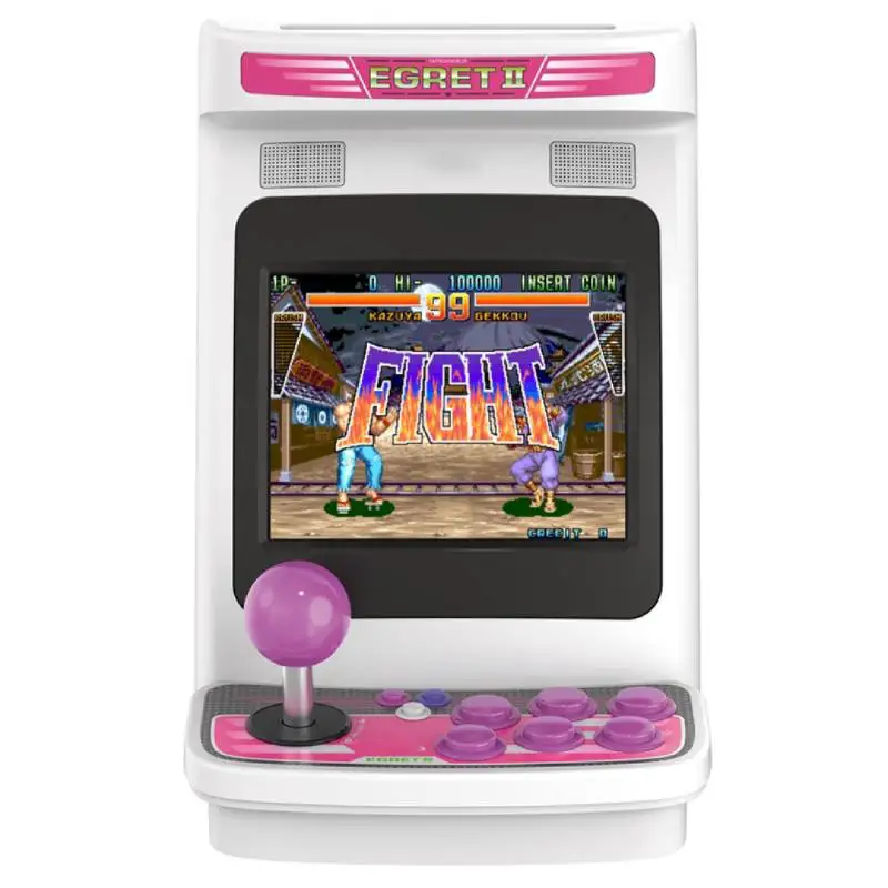 Egret II Mini Retro 40 Game  Built-in arcade machine mini game console screen can be rotated+ Limited Collector's Edition Card