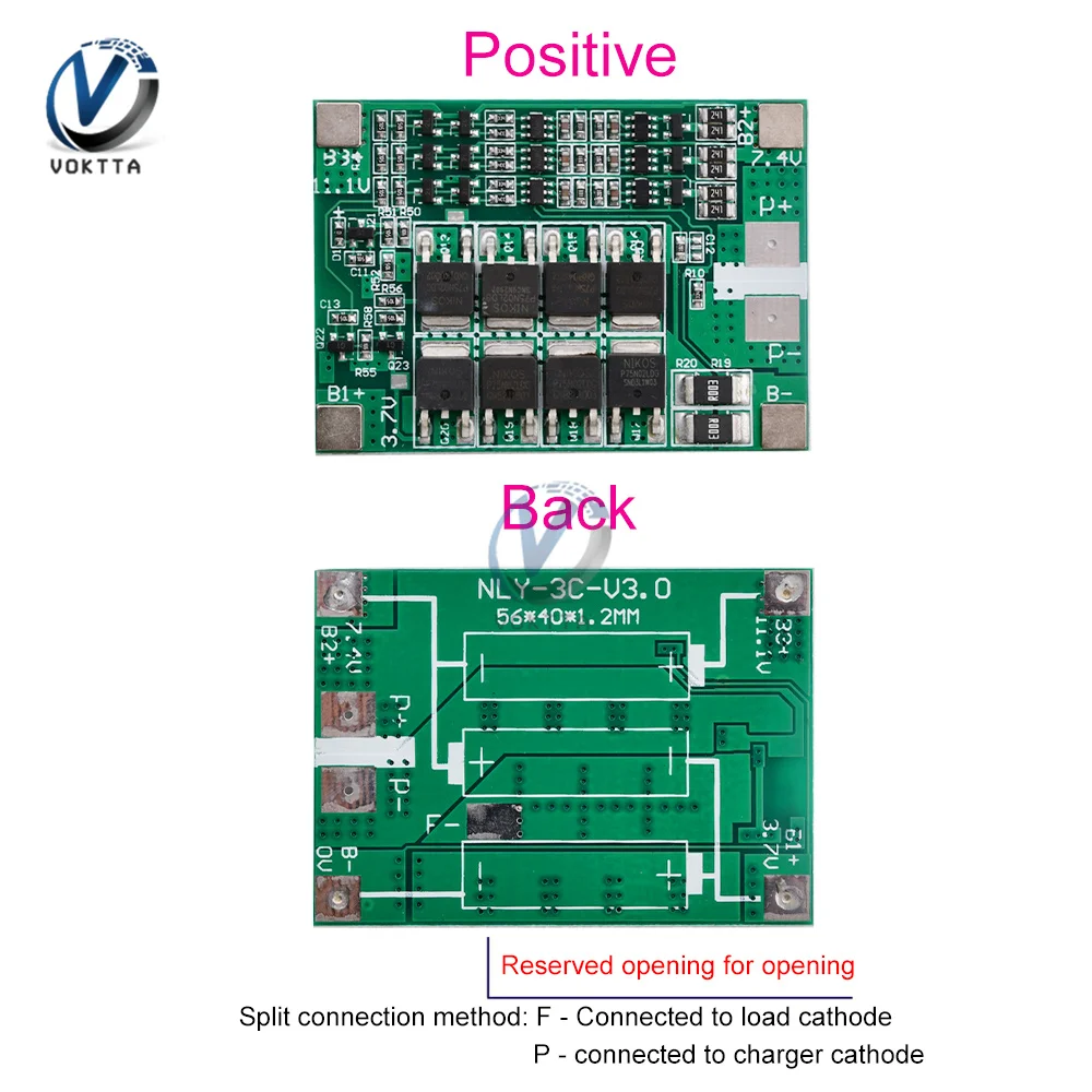 BMS 3S 12V 40A Balancer PCM 18650 płyta zabezpieczająca baterię litową 3S BMS ładowarka litowo-jonowa ładowanie z balansem na silnik do wiertarki