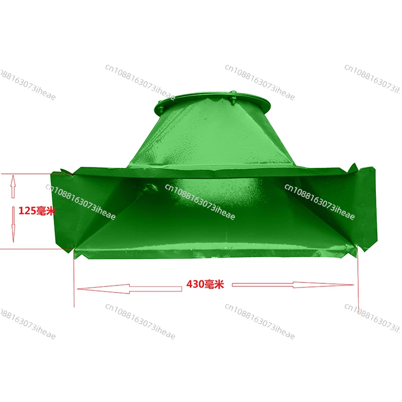 35 tooth claw type accessories outlet hopper grinding hopper discharge hopper household bucket