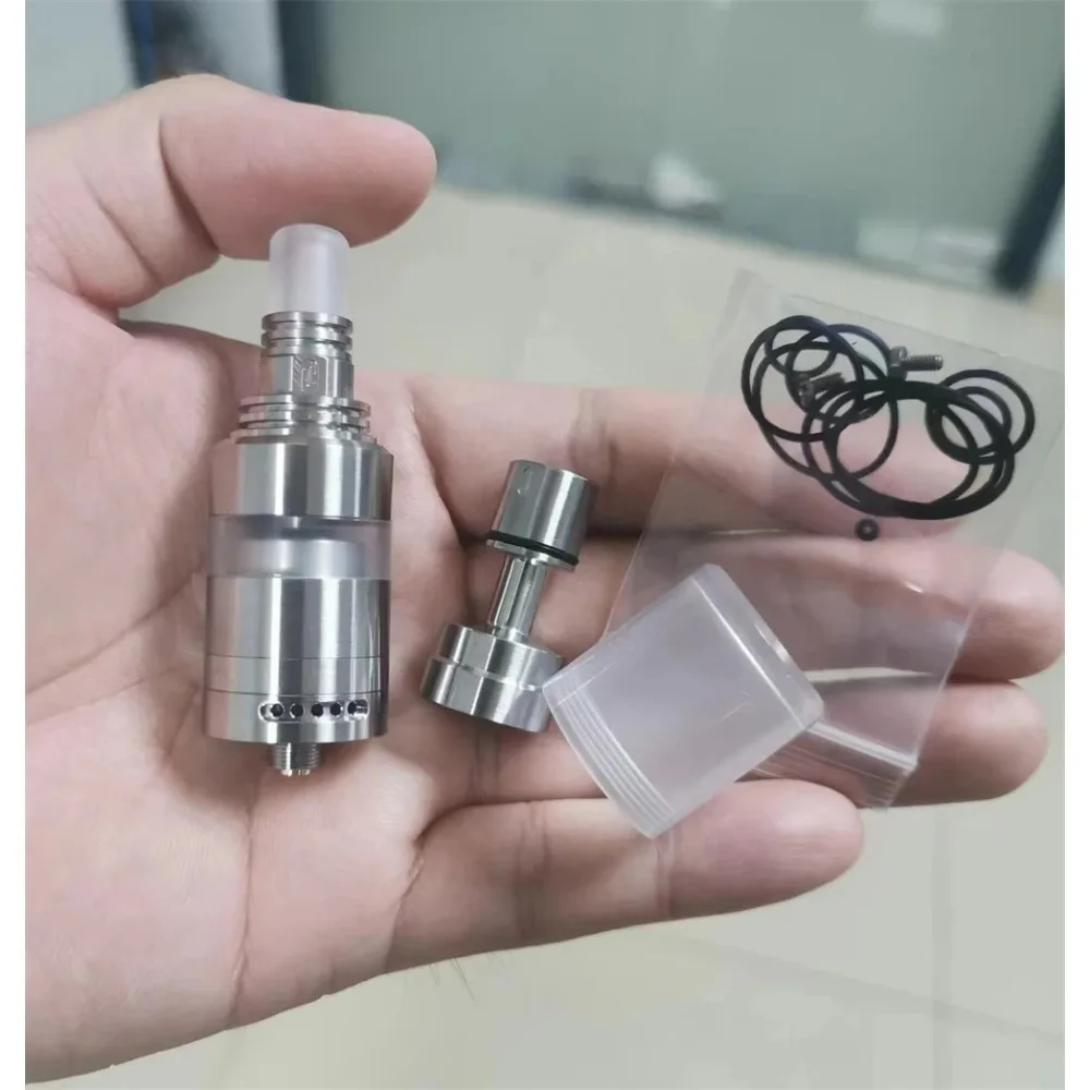 YFTK Style Ka V6 22mm RTA Vape System przez-Ka V6 RTA 316SS Atomizer z wymiennym zbiornikiem 3.3ml Nano RTA Atomizer do Vape Mods