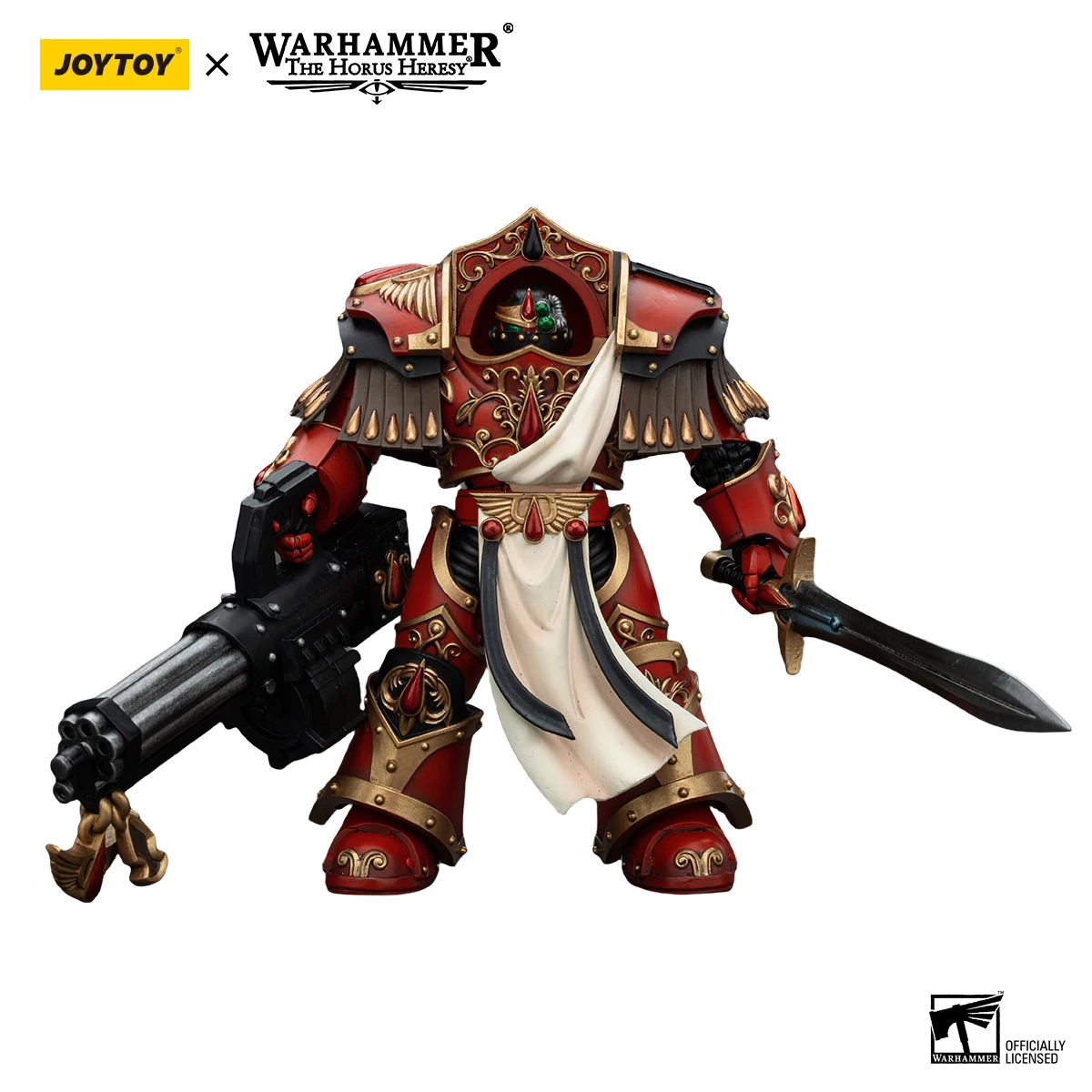 [Pre-Sale]1/18 JOYTOY Action Figure Warhammer The Horus Heresy Blood Angels Crimson Paladins Squad Full Series Free Shipping