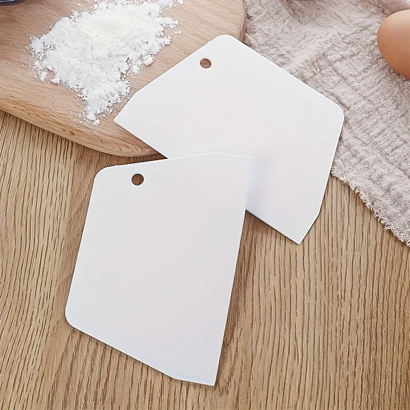 

2pcs Advanced Desktop Scraper - Multifunctional Dough Cutter and Pastry Chopper