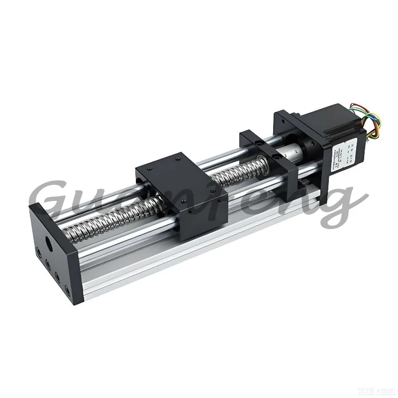 High Precision High Rigidity Semi-Sealed CB40L Ball Screw Drive Slide Module Linear Actuator Single Axis Robot Automation