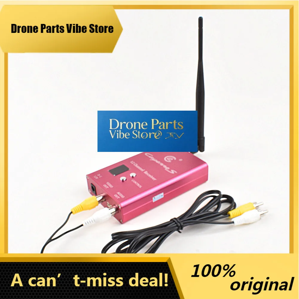 

Drone Parts1.2Ghz 8W High Power Wireless Analog Video Transmitter 12CH Receiver FPV Transmission System For RC Models UAV Airpla