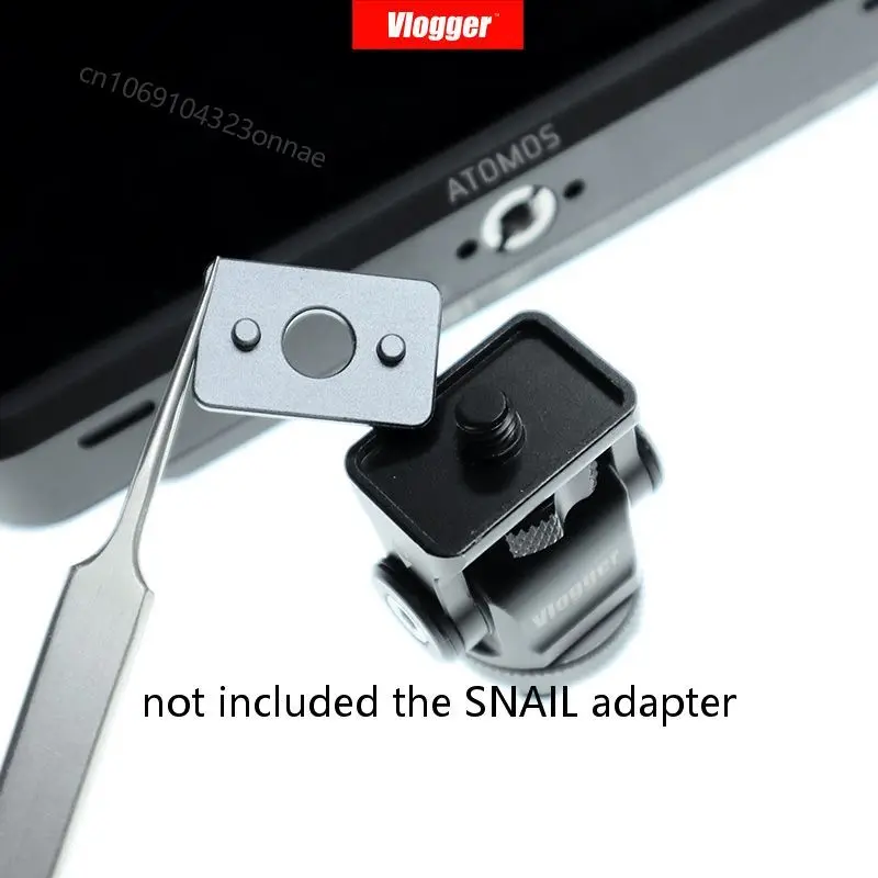 Vlogger Atom NINJA V กล้องสติกเกอร์อะแดปเตอร์
