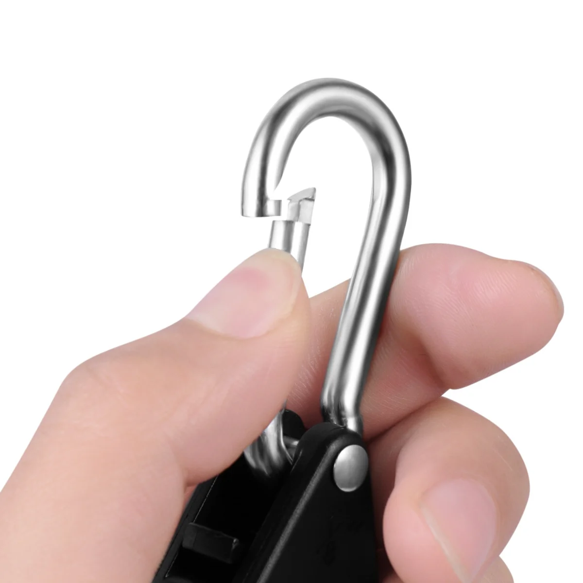 

4 шт. 1/8 дюйма, регулируемая веревочная вешалка для выращивания растений, сверхмощный прочный нейлоновый замок с храповым механизмом для лампы для выращивания растений, подвесной сад