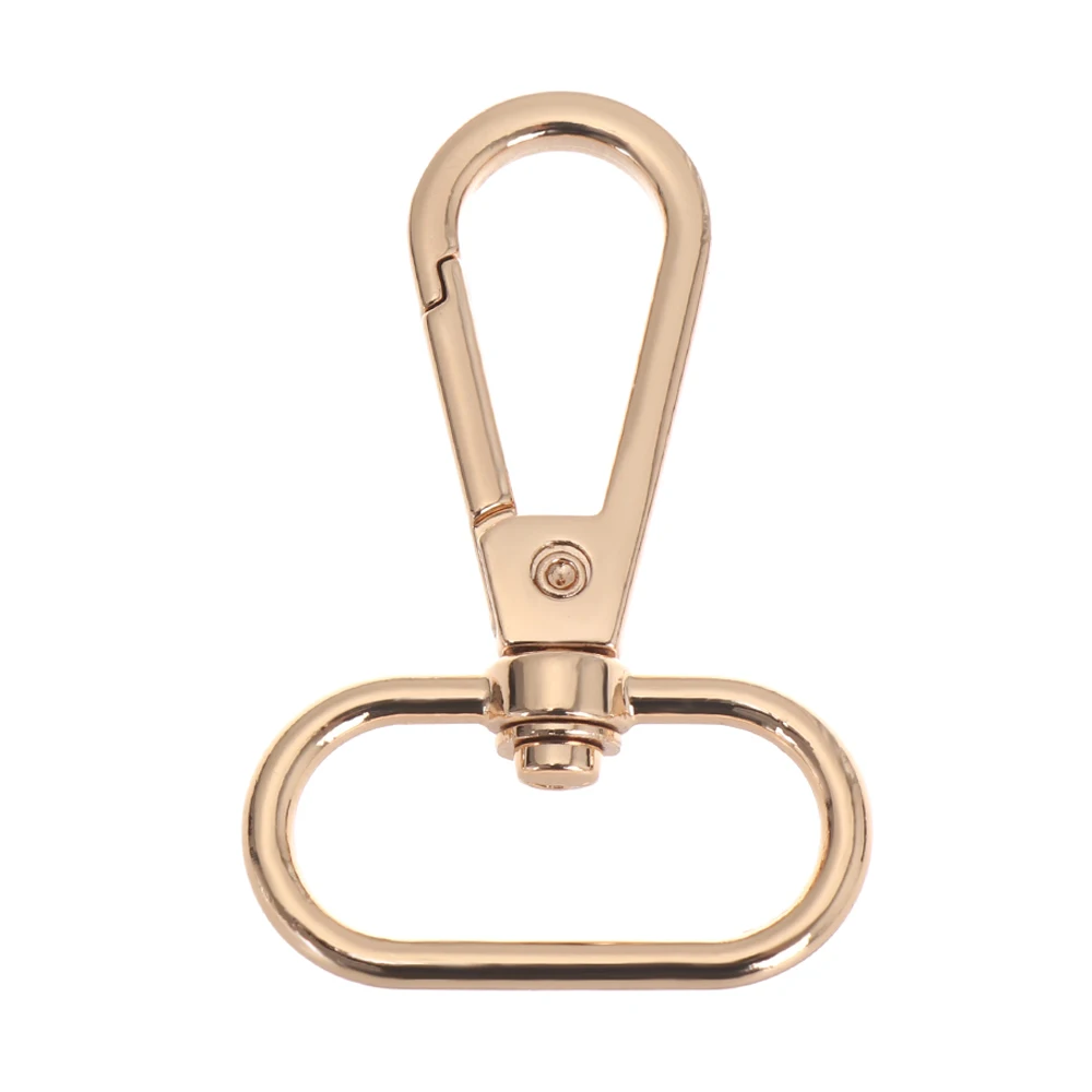 

1pcs Metal DIY KeyChain Split Ring Lobster Clasp Collar Carabiner Snap Bags Strap Buckles Hook