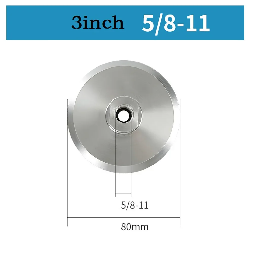 

Aluminum Polishing Backer Pad 4 Inch Diameter Compatible With For M14 M10 Thread Sander And Polishing Machine Systems