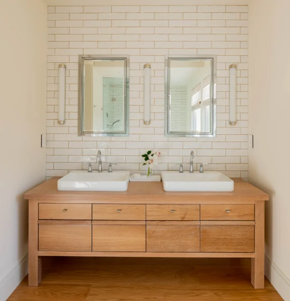 

Guangdong Foshan Factory Solid Wood Bathroom Cabinet With Solid Painted