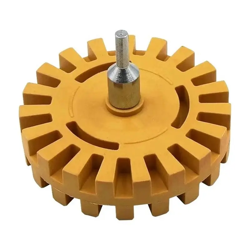 AS60-Pneumatic Adhesive Remover Adhesive Removal Wheel For Automotive Polishing 100Mm Diameter 26Mm