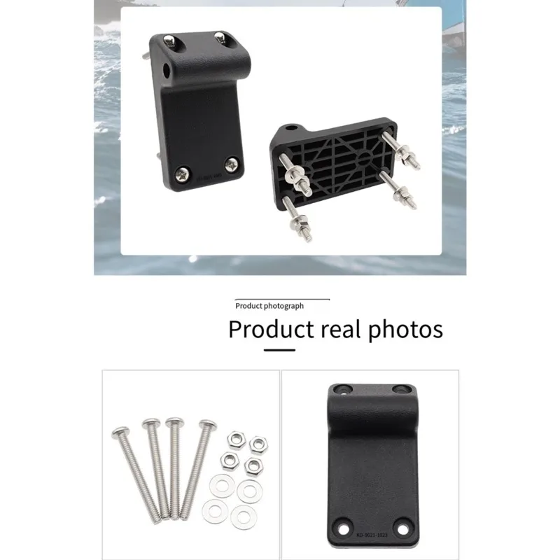 

ABVE-1023 Tilt-Up Mounting Bracket Boat Fishing Mounting Bracket Fixed Base For Downrigger Mount