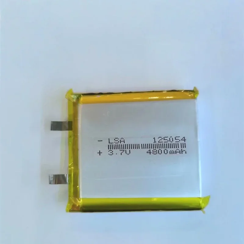 Rechargeable 125054 125050 Polymer Li-ion Battery 4000mAh 3.7V for Heated Shoes Hand Warmers Power Banks LED Lamps