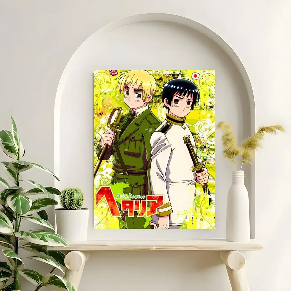 Anime Axis Powers Hetalia Poster Hochauflösende Poster-Aufkleber, geeignet für Schlafzimmer, Wohnzimmer, Heimdekoration – Detail 14