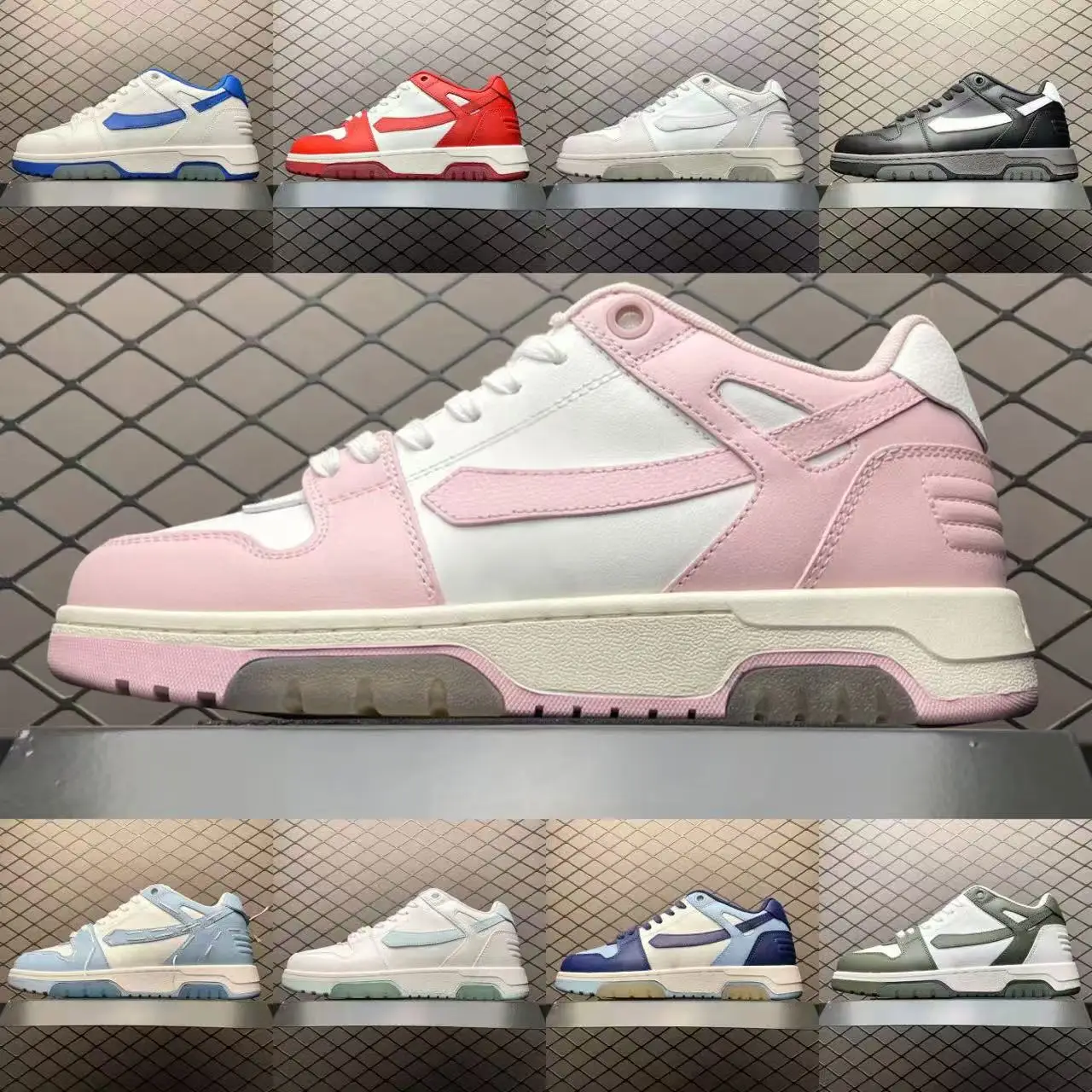 

Men Sneakers UNISEX Designer Shoes Walking Arrow Running Black Navy Blue Panda Vintage Sports Forward Direction Trainers Thick