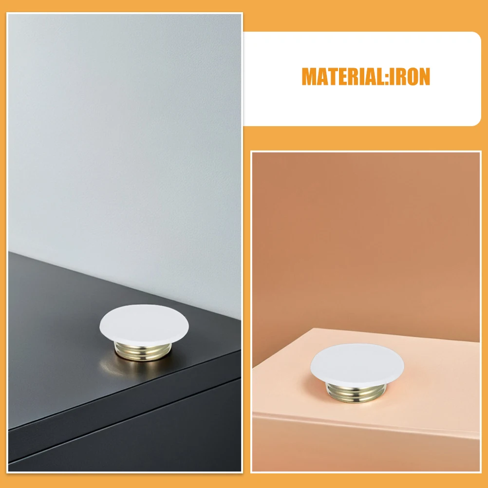 6pcs Head Concealed Guard Covers For Ceiling Durable Iron Ceiling Plates Residential Commercial Use Fire Protection Covers