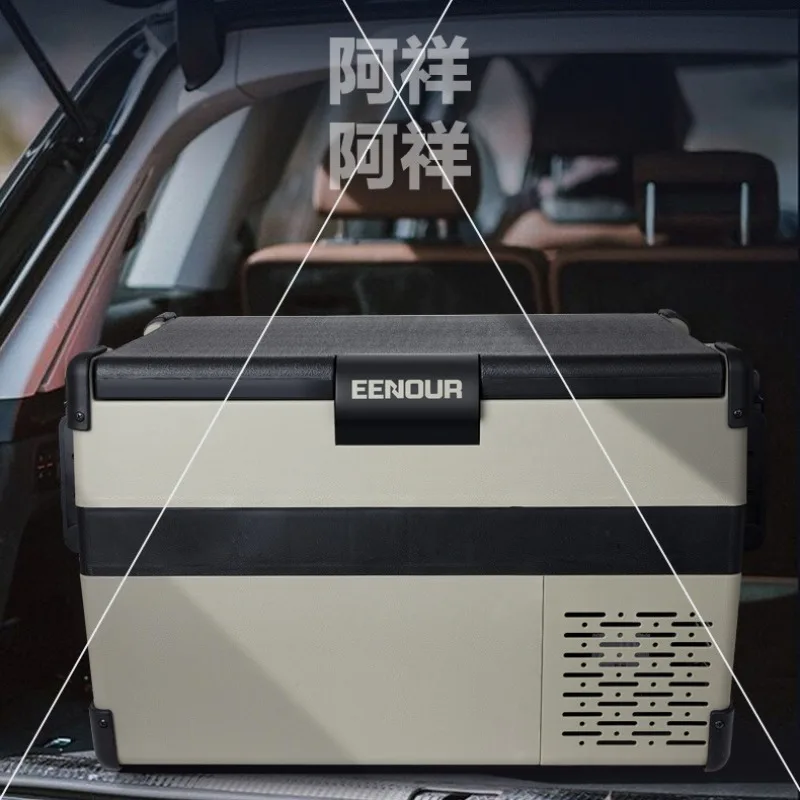 Compressor car freezer, truck 24V mini refrigerator, small household refrigerator, home dual-purpose quick-freezing