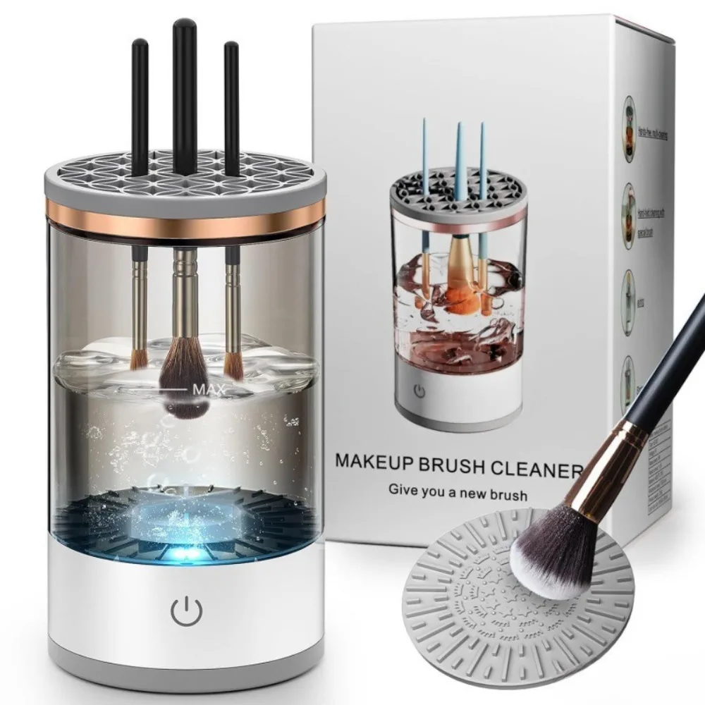 

Automatic Cosmetic Brush Cleaner Portable USB Makeup Brush Cleaner Machine Electric Quick-drying Cosmetic Brushes Cleaner Tool