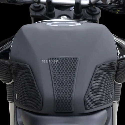 Imagen 2 del producto Almohadillas de tanque de piel de serpiente para Yamaha MT03 MT-03 MT25 2020 2021, agarres, pegatinas protectoras, almohadilla de tracción de combustible lateral de rodilla