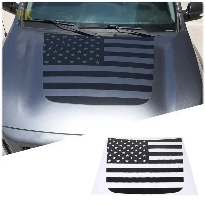 

For Nissan Titan 2016-2023 Car Engine Hood Decal Film Decal Vinyl Sticker Car Accessories