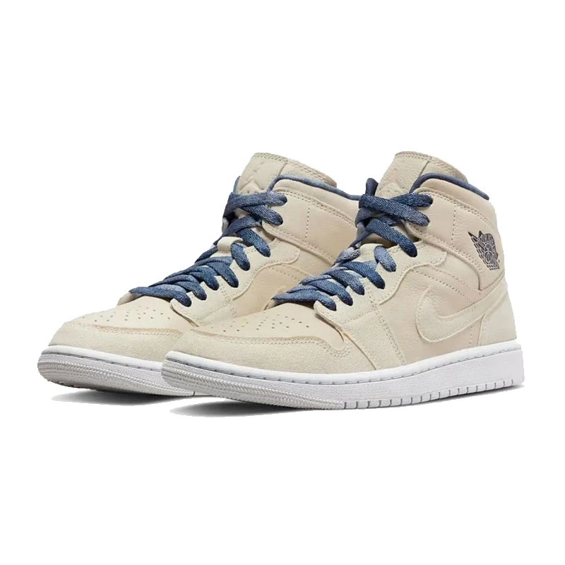 NIKE AIR JORDAN 1 MID SE Women's shoes Retro fashion sports shoes wear-resistant comfortable skateboard basketball shoes DM9126