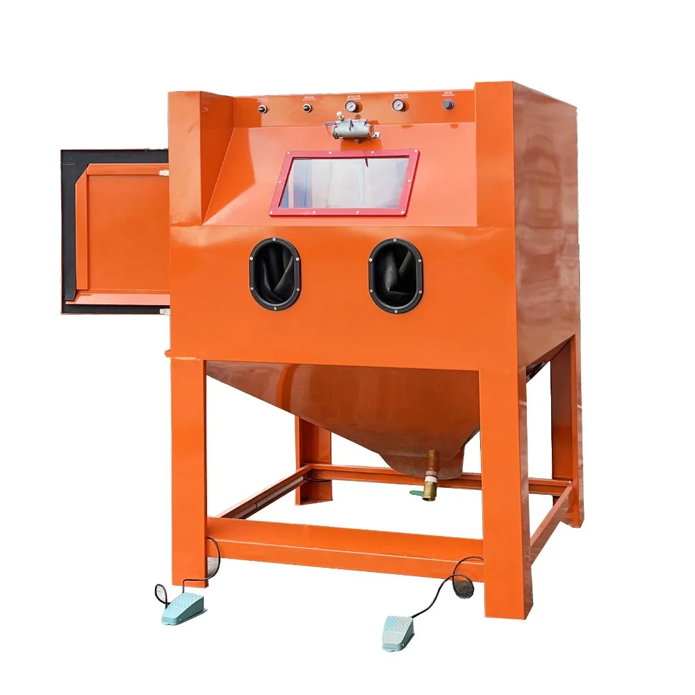High-pressure Stainless Steel Box-type Liquid Environmentally Friendly Dust-free Water Sand Mixing Sandblasting Machine