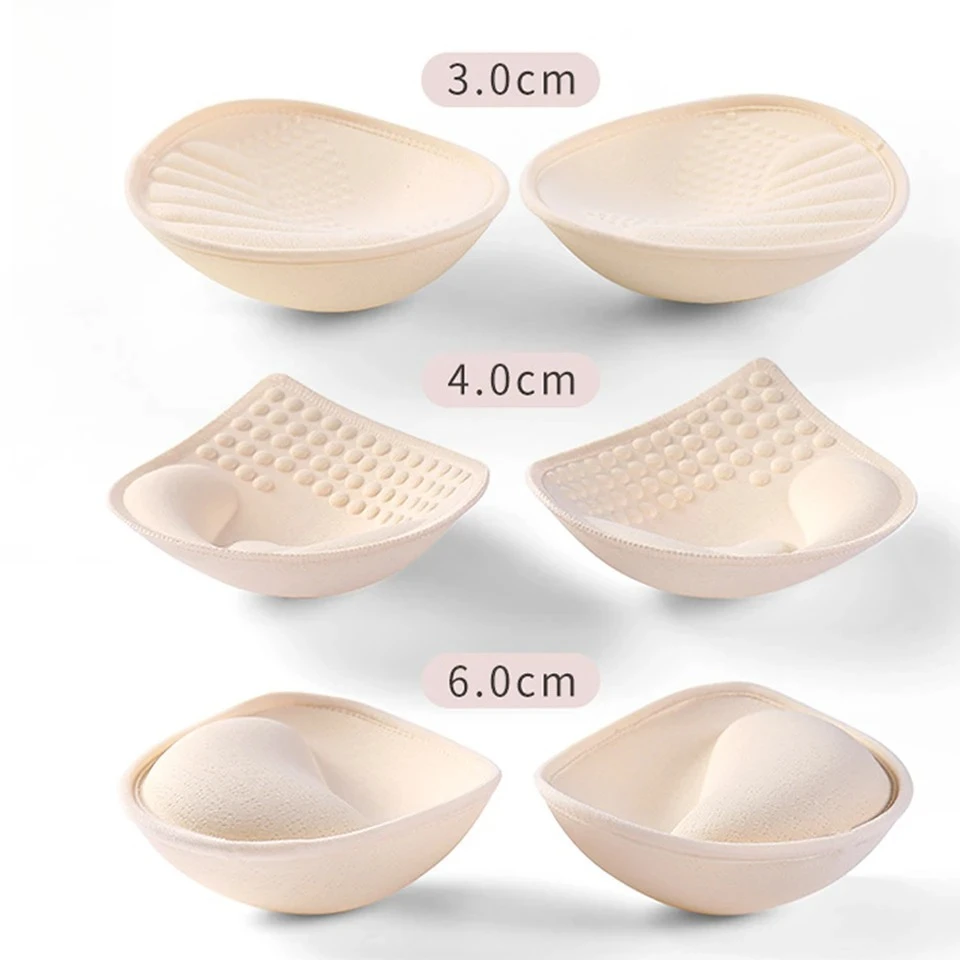Push Up Bra Inserts Thick Silicone Breast Enhancer Pads for Lifting, Reusable Push-up Pads for Bras, Bikini, Swimsuit Dresses