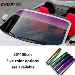 Car Glass Solar Film Window Tint Vinyl Auto Tuning for Windshield Waterproof Self-Adhesive Color Changing Film Dyed Car Stickers
