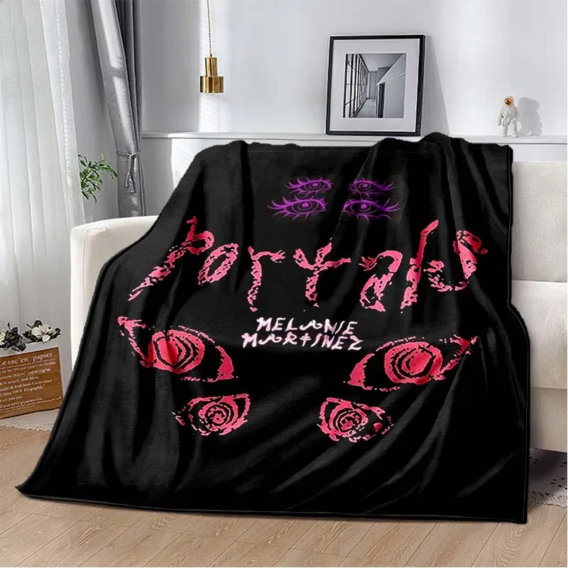 Melanie Martinez PORTALS Throw Blanket, K-12,CRY BABY,Lightweight Warm Sofa Bed Office Car Knee Pads Blankets,Decke