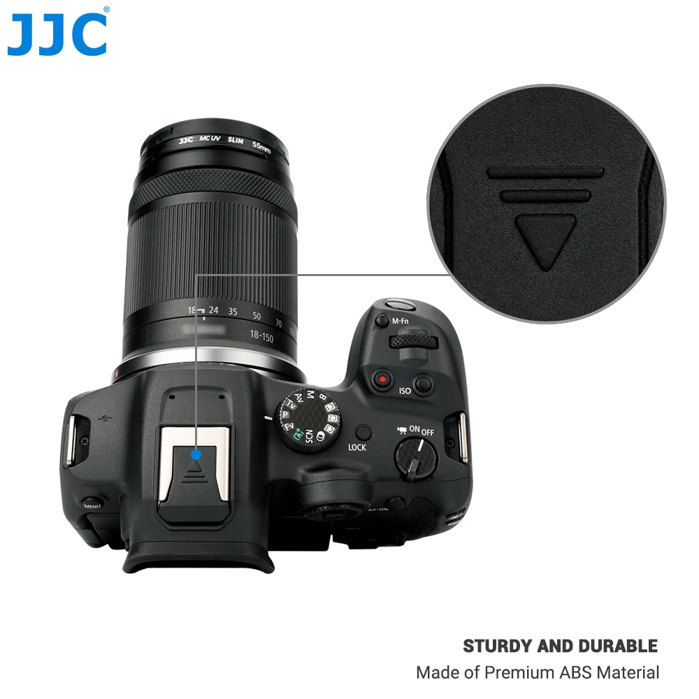 JJC 2PCS R8 R50 Hot Shoe Cover for Canon R5 Mark II R8 R50 R10 R7 R5C R3 Camera DSLR Accessories Replace Canon ER-SC2