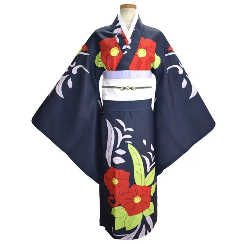 

aa124LQXIN LAI SEN Unisex Anime Cos Tamayo Cosplay Costume Outfit Halloween Kimono Custom Size