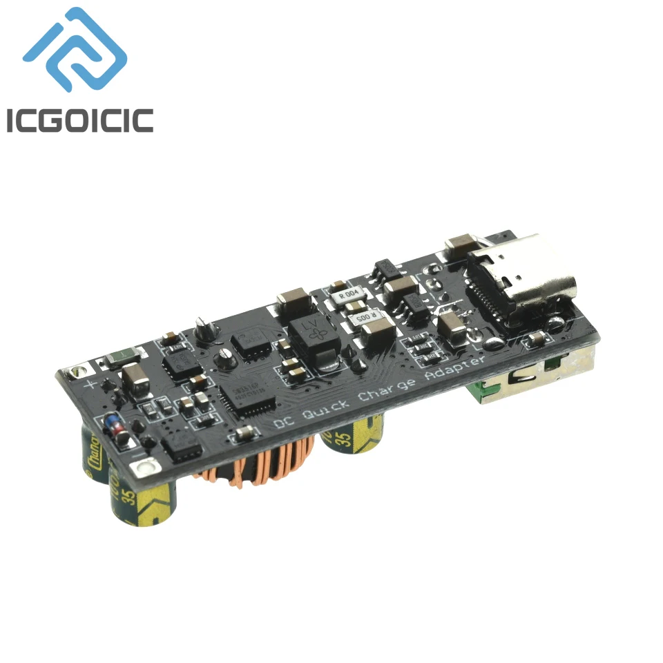 QC4.0 QC3.0 USB Type-C Mobile Phone Quick Charge Adapter 6 -35V Step Down Buck Boost Module for mobile phone SCP/FCP PD