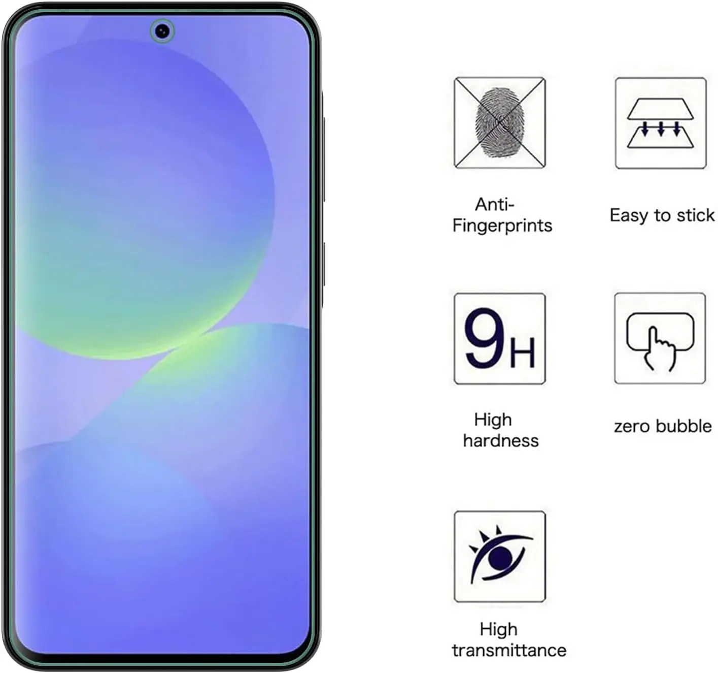 

HD Full Cover Tempered Glass For Samsung Galaxy A36 5G Film