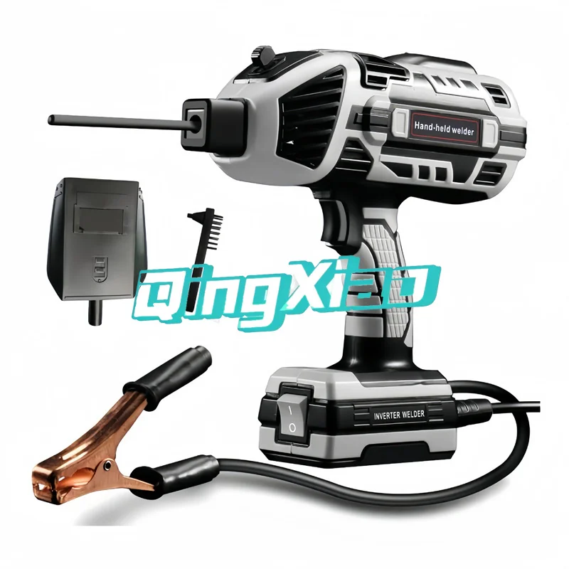 120A Arc Handheld MMA Electric Welder Machine 10 In 1 Small Inverter 110-220V Core Motor Engine Pump PLC Equipment Portable Mini