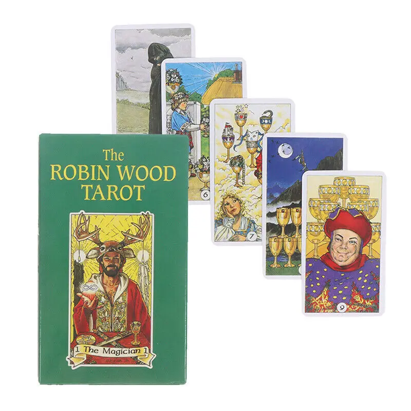 The Robin Wood Tarot Oracle Cards Party Prophecy Divination Board Game Cards