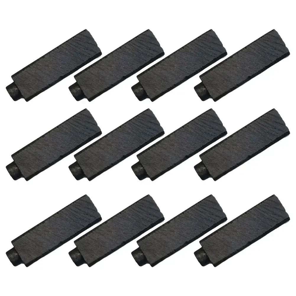 12pcs 4x5.5x17mm Carbon Brushes Anchor Engine Electric Hair Dryer General Set Replacement Motor Carbon Brush Accessories