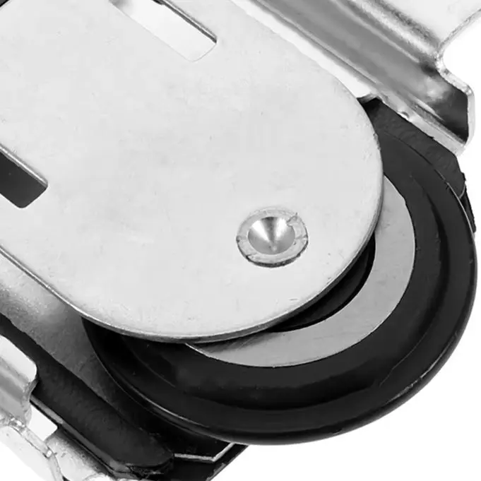 

Комплект сменных роликовых роликов Шкив двери шкафа DIY Проекты Простая установка Комплект Регулируемые по высоте ролики Тихая работа Дизайн