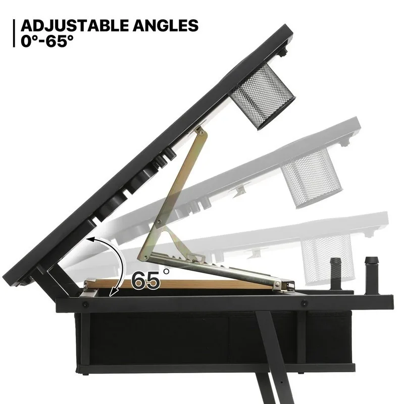 ยกโต๊ะวาดภาพ วาดภาพ วาดภาพวาด โต๊ะทํางาน ขาตั้งโต๊ะ