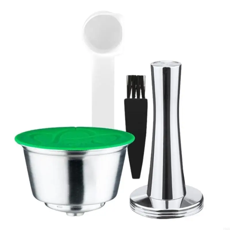 19QE Coperture in acciaio inossidabile in acciaio inossidabile riutilizzabili per filtri per caffè