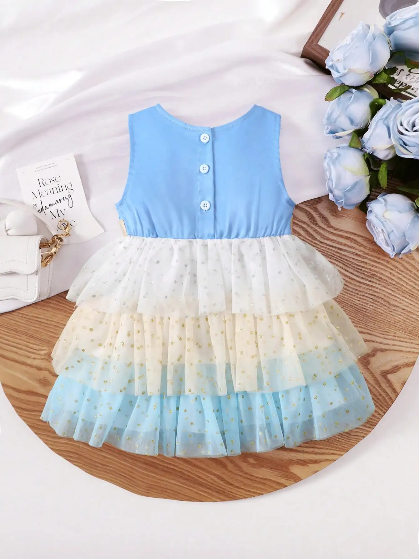 Summer baby multi-layer cake skirt, birthday party style clothing, a princess skirt for her daughter