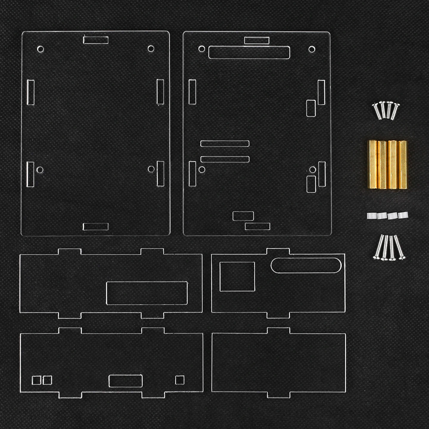 

Плата разработки модуля ESP32-P4 Акриловый корпус Прозрачная защитная коробка для ESP32-P4