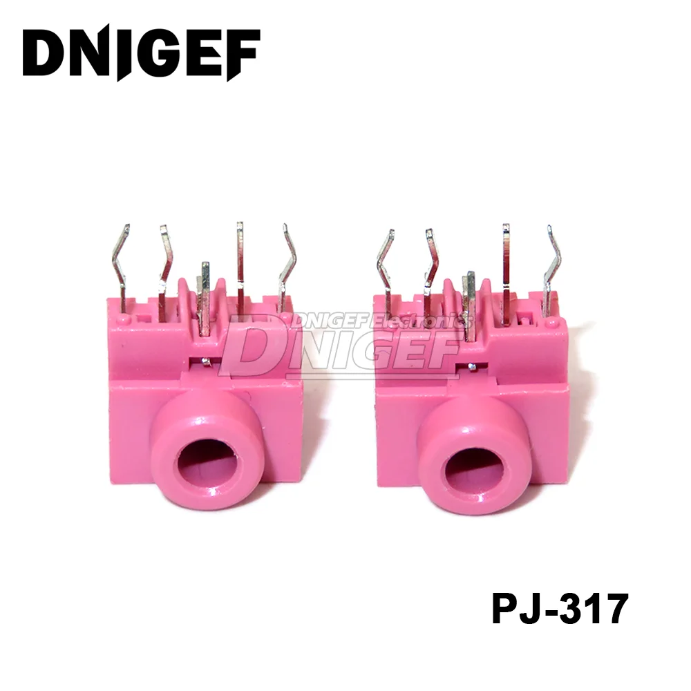 10PCS Headphone jack 3.5MM PJ Audio video female dual channel stereo jack Jack Socket Stereo Solder Panel Mount PJ-313 PJ-392 PJ