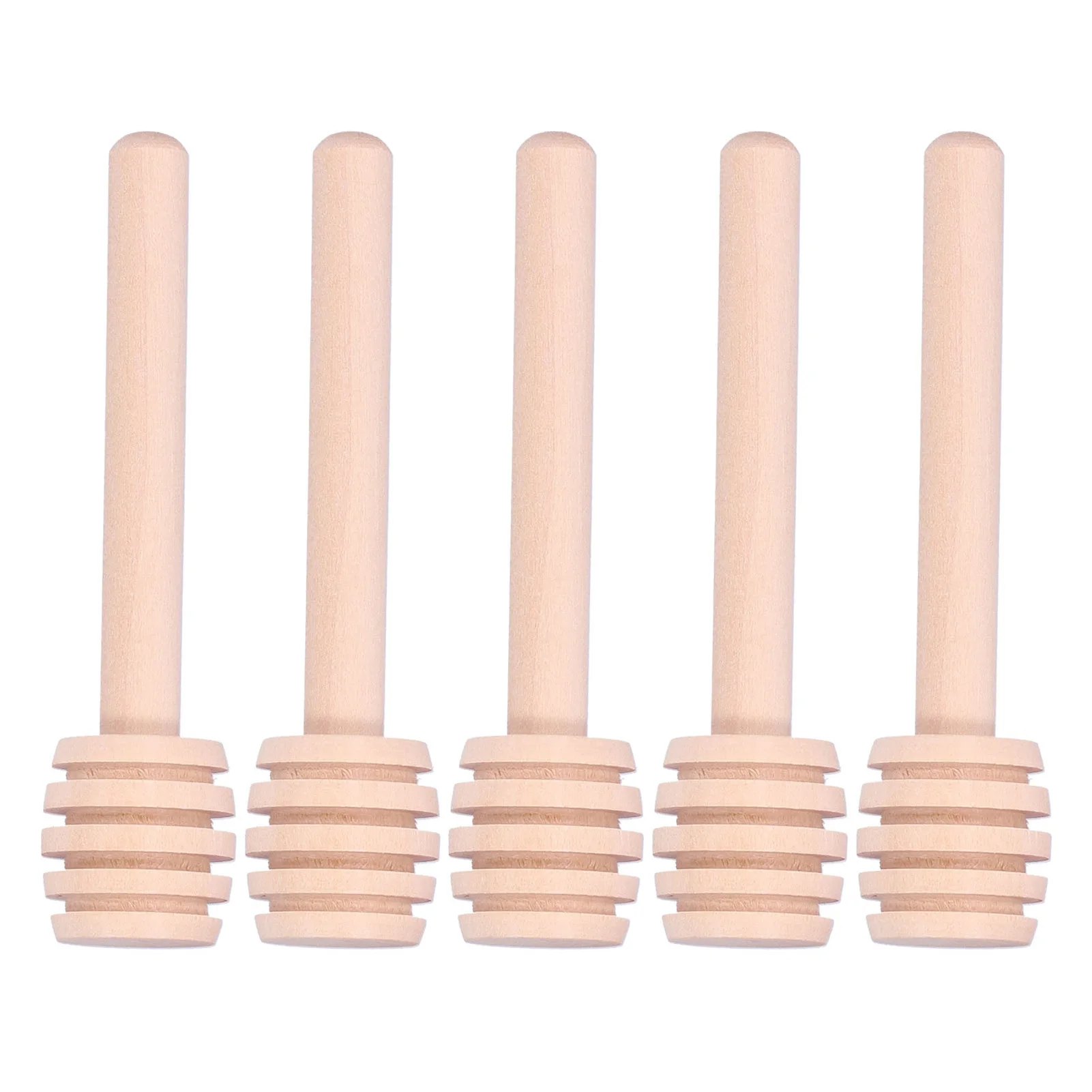 50 قطعة/المجموعة 8 سنتيمتر الخشب العسل قحافة العصي العسل النمام الاستغناء عن عصا ل محلية الصنع العسل حفل زفاف الحسنات #4