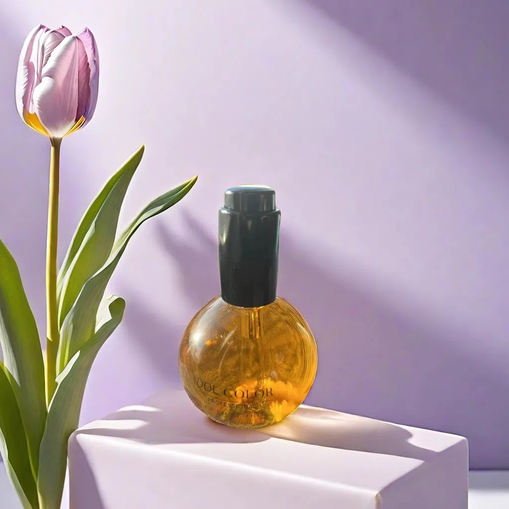 Cuticle Oil 2.53Oz with Brownie Flavor - Repairs & Restores Cuticles - Organic Spa Treatment for Stronger, Healthier Nails