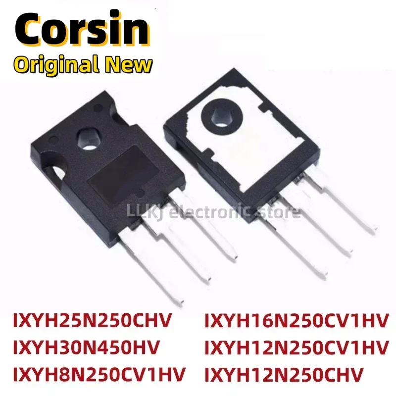 1pcs IXYH25N250CHV IXYH30N450HV IXYH8N250CV1HV IXYH16N250CV1HV IXYH12N250CV1HV IXYH12N250CHV TO247/