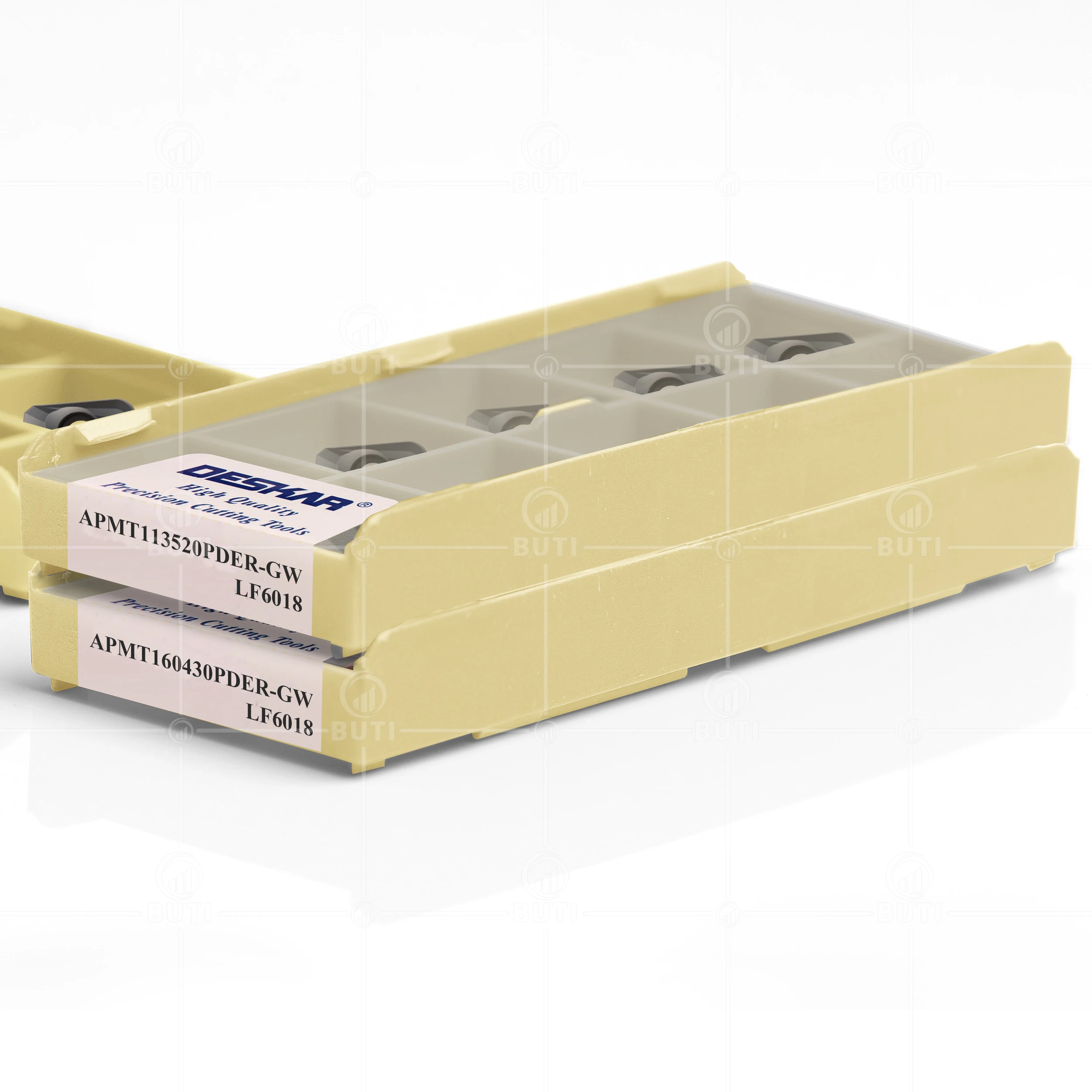Imagem -04 - Lâminas de Trituração para Processamento de 100 Original Torno Apmt113520pder Apmt160420 430pder-gw Lf6018 Aço Inoxidável