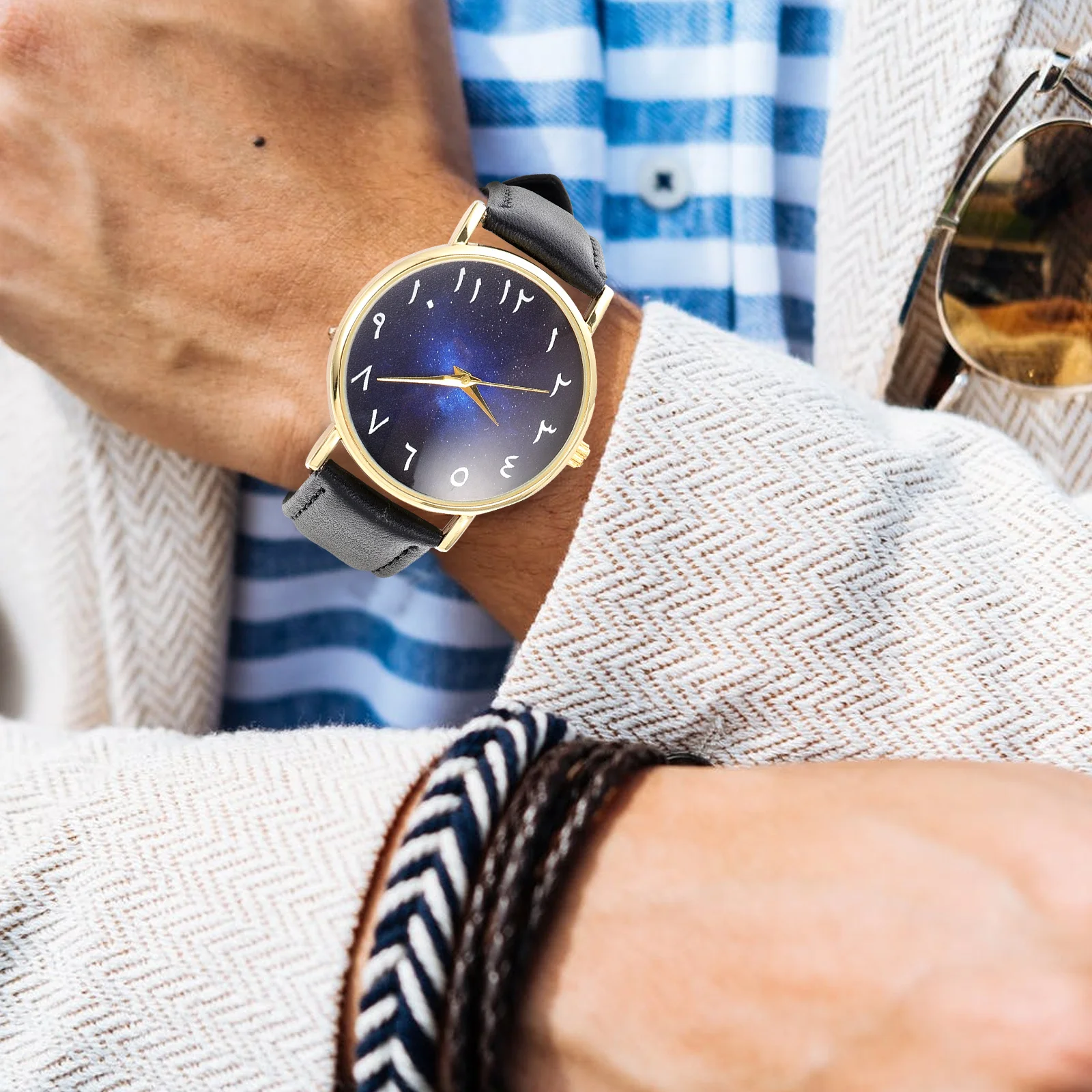 ساعة يد بمينا ستار سكاي، صناعة متقنة، مظهر جميل، فائدة شعبية، تصميم خفيف الوزن، الأعمال اليومية