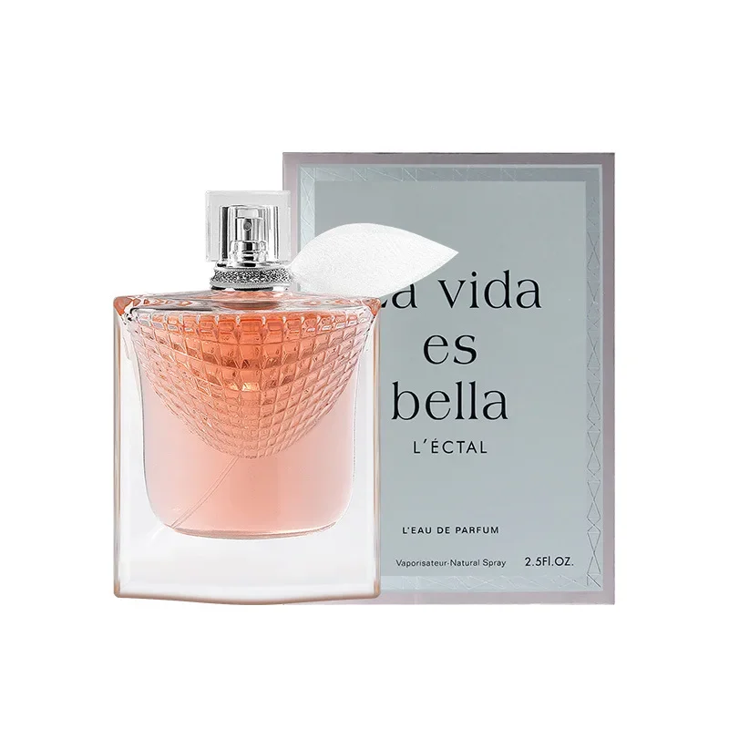 100% original bela vida perfume feminino verdadeiro amor rosa fragrância duradoura perfume fresco natural romântico doce temperamento 75ml